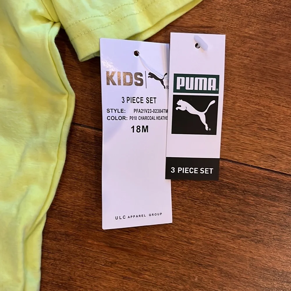 PUMA 2 piece athletic 18 months NEW - Picture 4 of 7